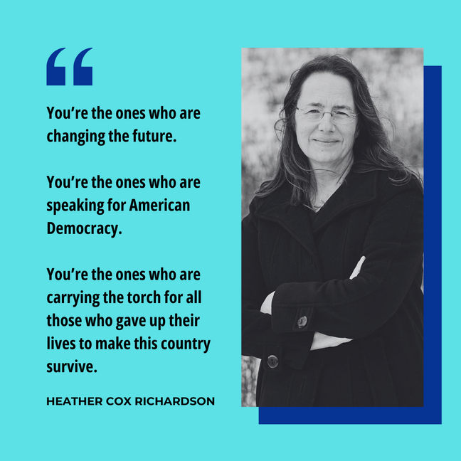 Quote by Heather Cox Richardson